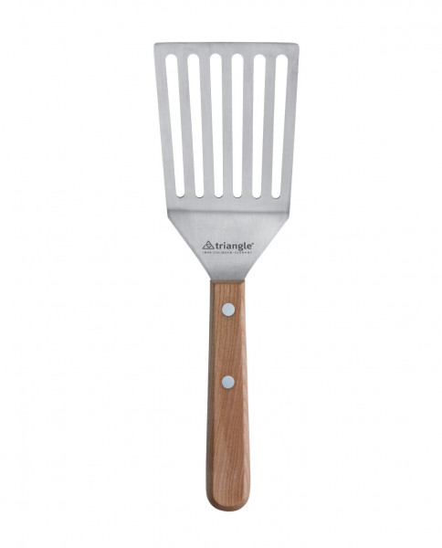 Triangle Palette gewinkelt geschlitzt 12 cm Kirschbaum Spatulas Classic Wood