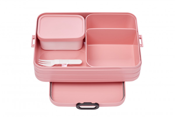 Mepal Bento Lunchbox Take A Break Large Nordic Pink