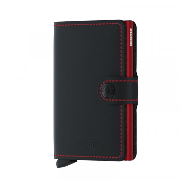 Secrid Miniwallet Matte Black-Red
