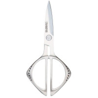KitchenCraft Haushaltsschere 21 Cm – Vielzweckschere Mit Weichem Griff, Rostfrei Und Spülmaschinenfest