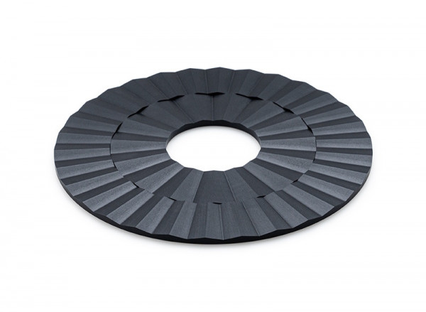 Continenta Untersetzer Duracore schwarz 20cm