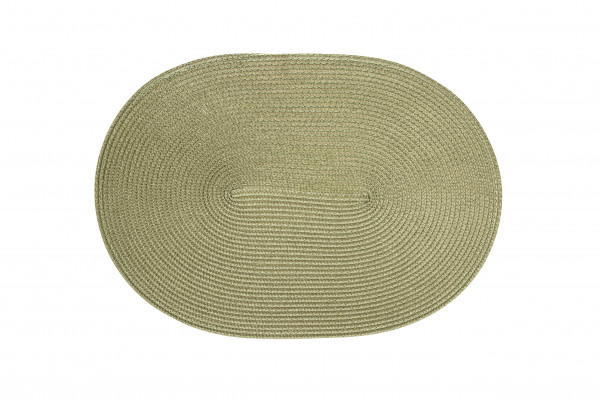Continenta Tischset oval schilfgrün 45x31cm