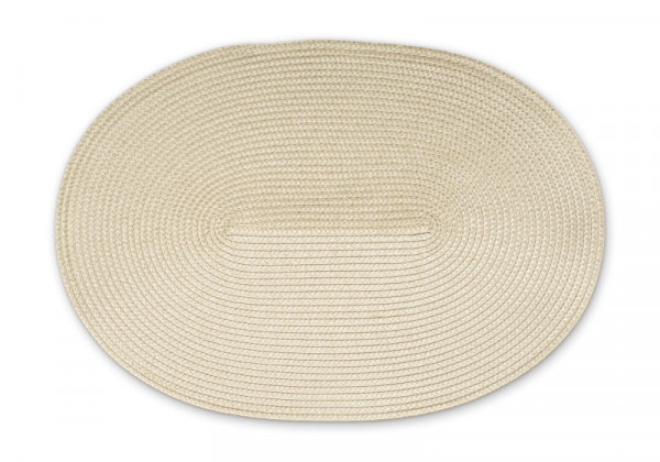 Continenta Tischset oval natur 45x31cm