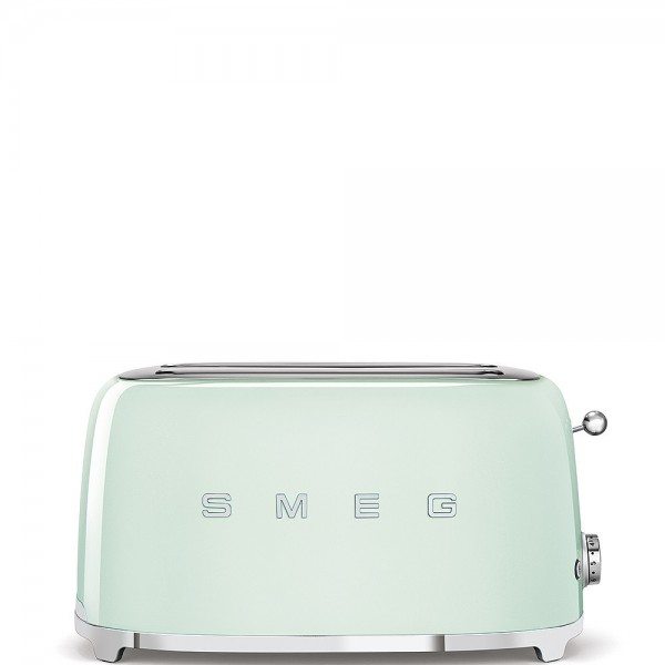 Smeg - 50'S Retro Style, Toaster, 4-Scheiben, Pastellgrün, 6 Röstgradstufen, 3 Automatikprogramme, 1