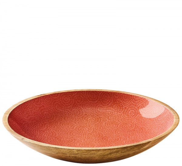 Zassenhaus Schüssel BRUSH CORAL Mango 35x6cm