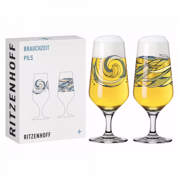 Ritzenhoff Pils 2er Set Brauchzeit 02