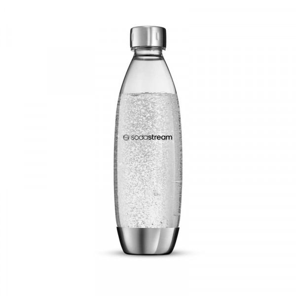 Sodastream Kunststoffflasche Fuse Edelstahl 1,0l