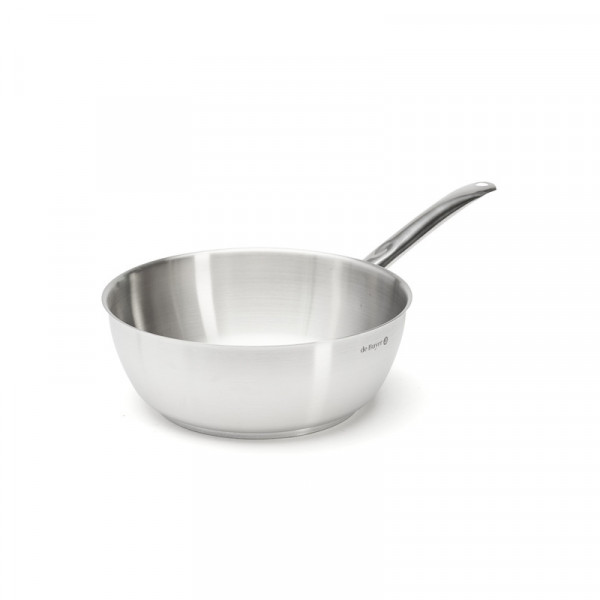 De Buyer Konische Sauteuse Edelstahl 28cm