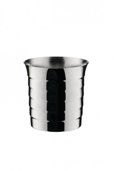 ALESSI Il Tornitore Matto	Dervisci Becher aus Edelstahl 9,8cm