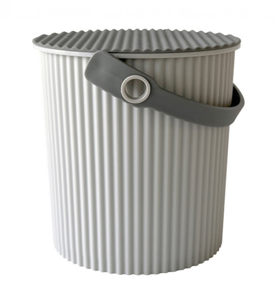 Hachiman Eimer 0,7l Hellgrau-grau