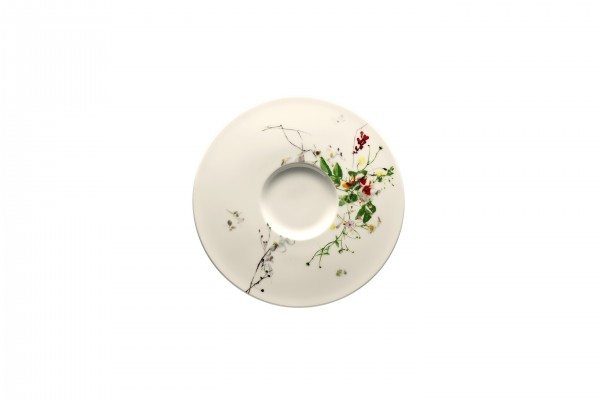 Rosenthal Brillance Fleur Sauvage - Suppen-Untertasse