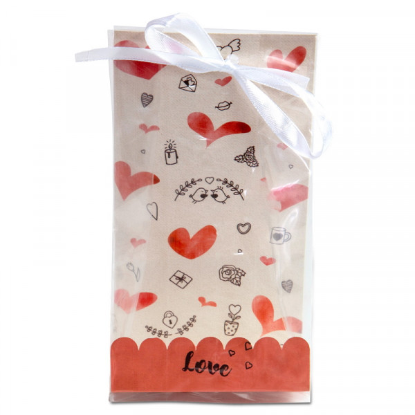 Städter Geschenktüte Sweet Love Set 9 x 25 cm 24-teilig