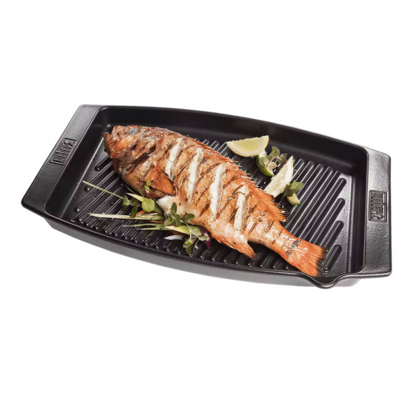 Weber BBQ Keramik Grillpfanne Fisch