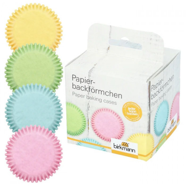 Birkmann Papierbackförmchen pastell 7 cm