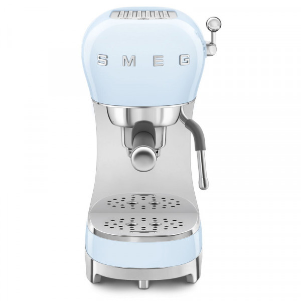 Smeg Siebträger-Espressomaschine Pastellblau 50'S Retro Style