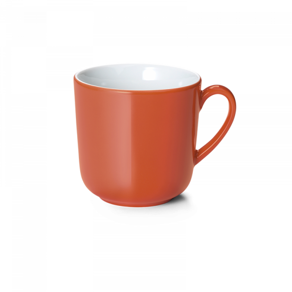 Dibbern Solid Color Koralle Becher mit Henkel 0,45ltr