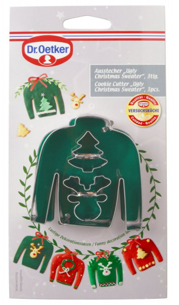 Dr. Oetker Ausstecher Ugly Christmas Sweater