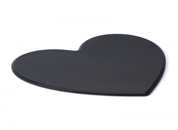 Continenta Herzbrett 30,8x27,3x0,7cm Duracore schwarz