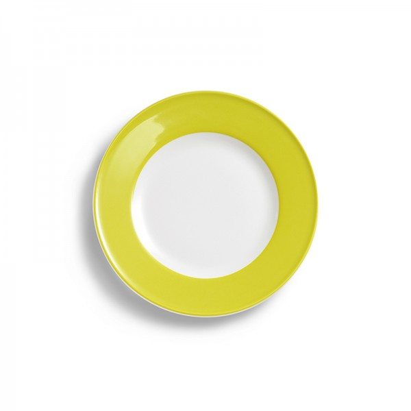 Dibbern Solid Color Limone Teller flach 21cm