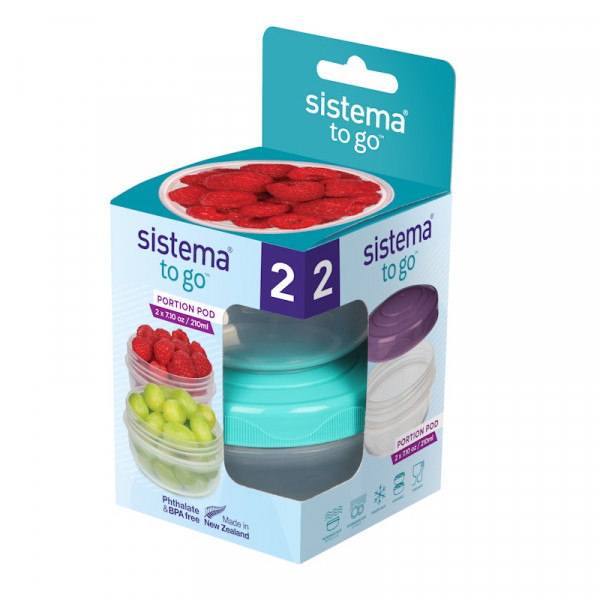 Sistema Portion Pod 210ml 2stk