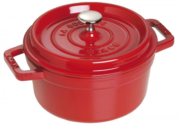 Staub Cocotte 24 cm Kirschrot