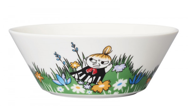 Moomin Bowl 15cm Little My and meadow