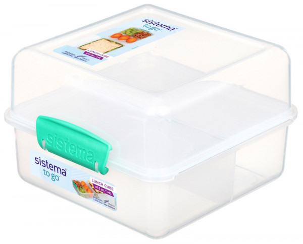  Sistema Lunch Cube to Go 1,4l Mint, Lila, Navy 