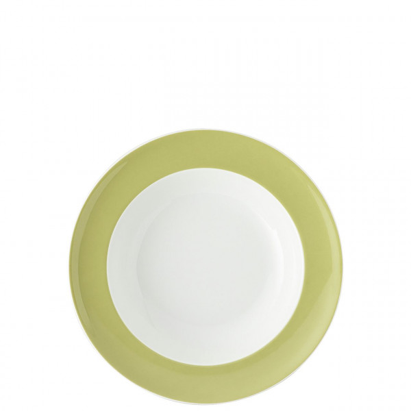 Sunny Day Avocado Green Suppenteller 23 cm