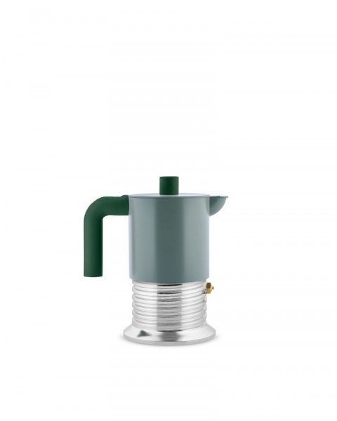 Alessi Espressokocher VITE Grün 3Tassen