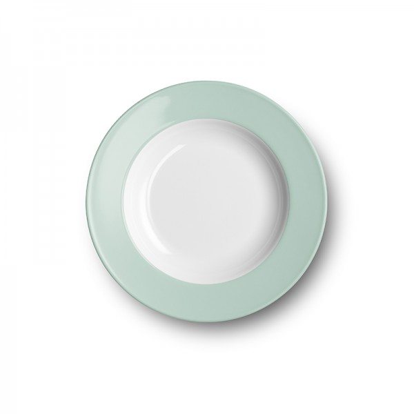 Dibbern Solid Color Mint Teller tief 23cm