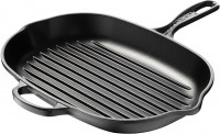 KÜCHENPROFI PROVENCE Plancha-Grillplatte 38cm - Gusseisen Emaille Für Alle Herdarten