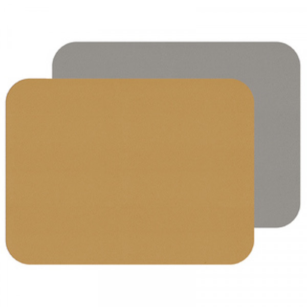 Freeform Wendbares 2er Tischset Senf/Grau 46x33cm