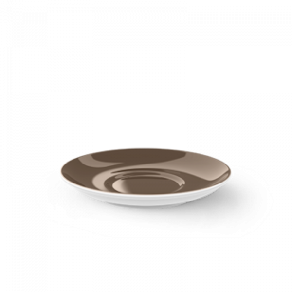 Dibbern Solid Color Chocolate Kaffee Untertasse