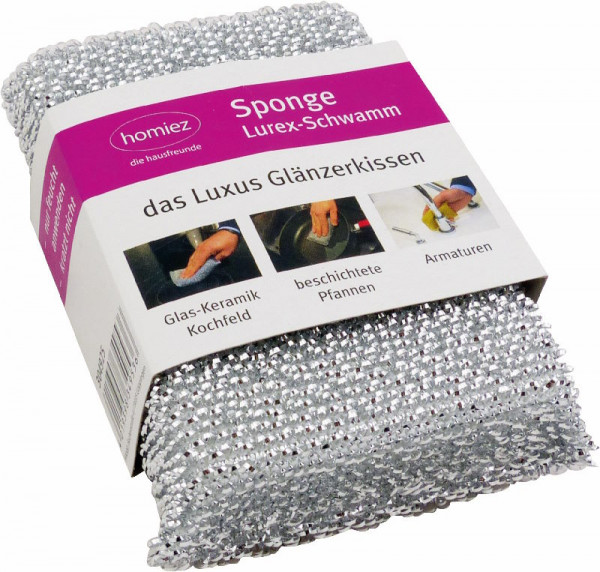 Hansi-Siebert Putzschwamm Glänzerkissen Sponge Lurex 