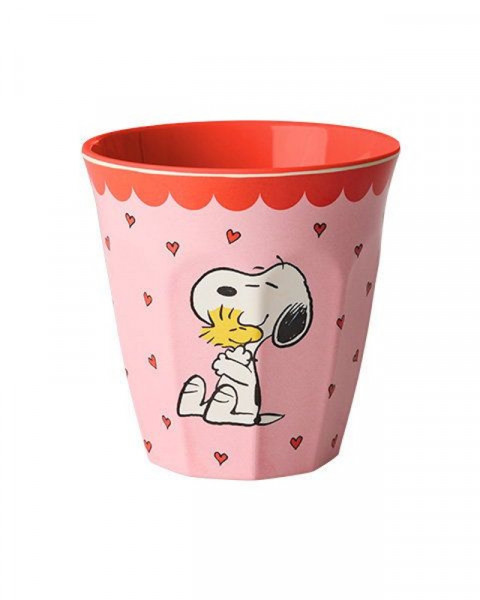 Rice Becher 9cm Pink Snoopy