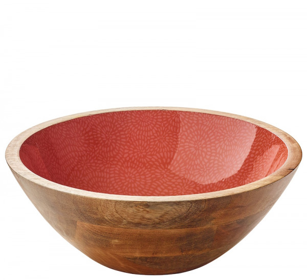 Zassenhaus Schüssel BRUSH CORAL Mango 30x11,5cm