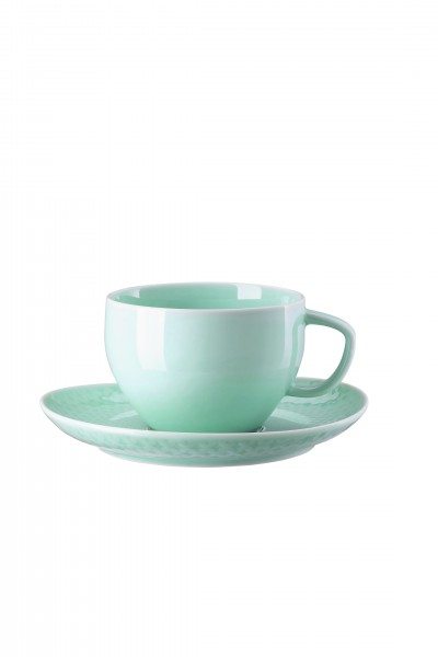 Rosenthal Junto Opal Green Cafe au lait 2tlg