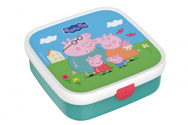 Mepal Bento Brotdose Campus groß mit Einsatz Peppa Pig