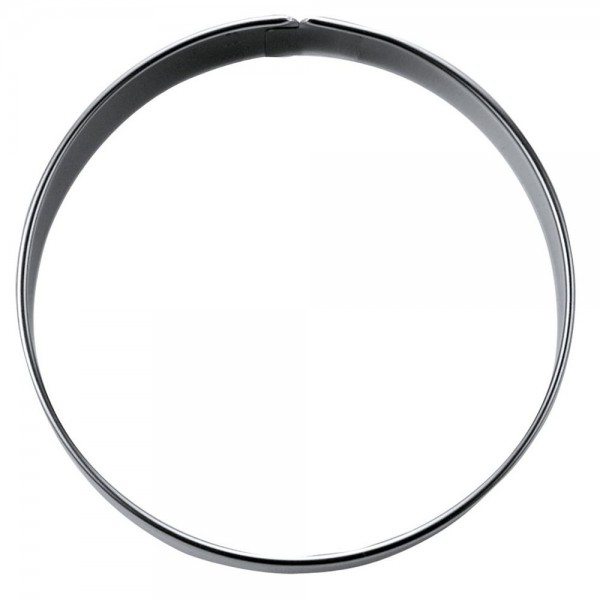 Städter Ausstecher Edelstahl glänzend Ring ø 1,2 cm / H 2,5 cm