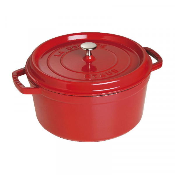 Staub Cocotte 28 cm Kirschrot