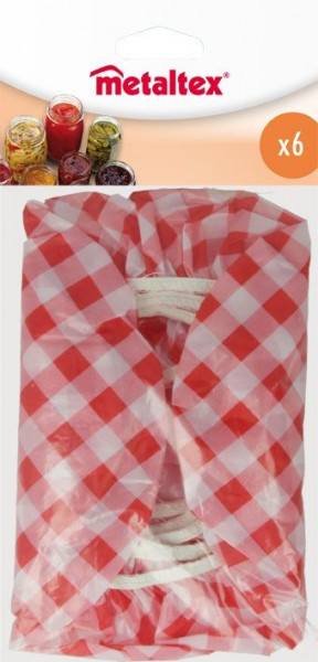 Metaltex Topfhauben 6er-Set Kunststoff