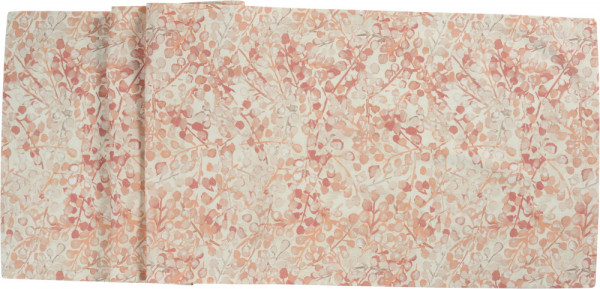 Sander Livorno Tischläufer 40x150cm Dusty rose