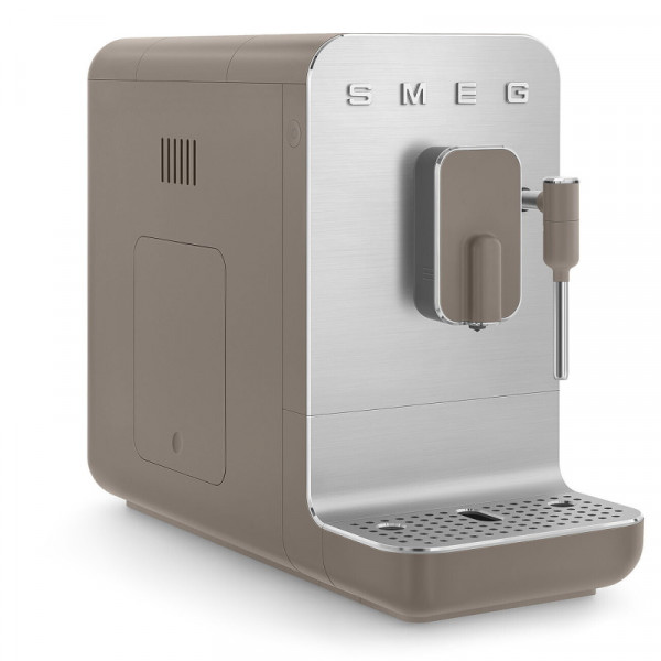 Smeg Kaffeevollautomat mit Dampffunktion Taupe matt