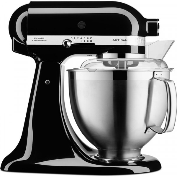 KitchenAid Küchenmaschine 4.8L Artisan Onyx Schwarz