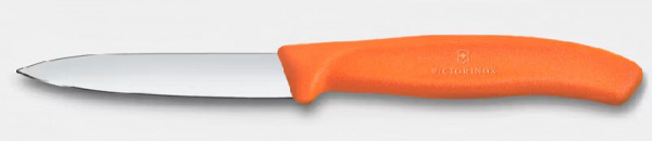 Victorinox Gemüsemesser 8 cm Mittelspitz orange  Swiss Classic
