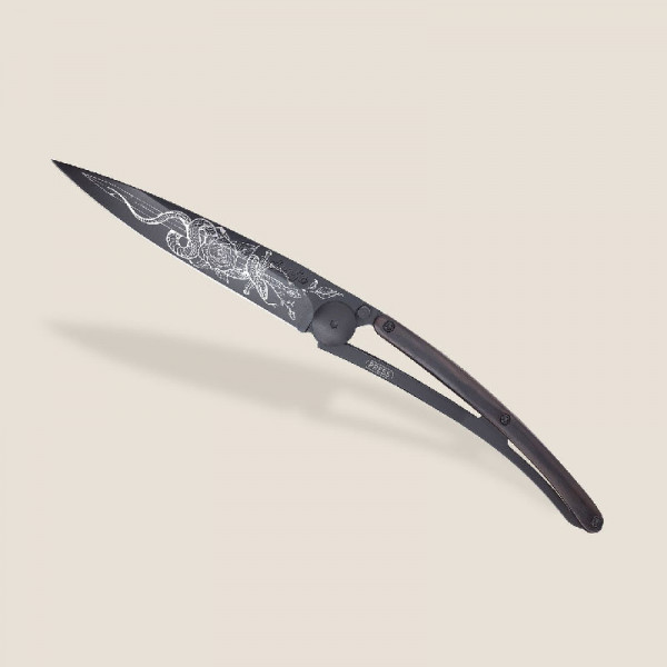 deejo Taschenmesser Ebenholz Gleve