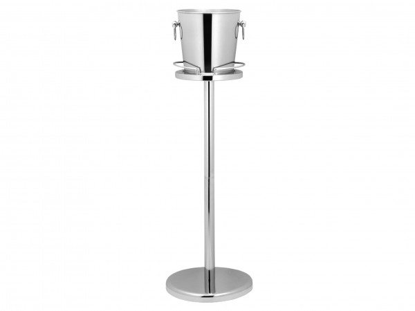 Leopold Vienna Sektkühlerständer verchromt mit Kühler