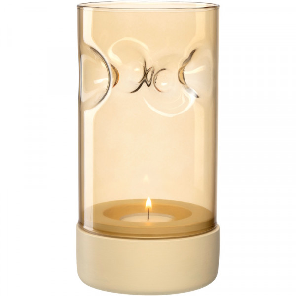 Leonardo Sole Tischlicht 19 cm gelb