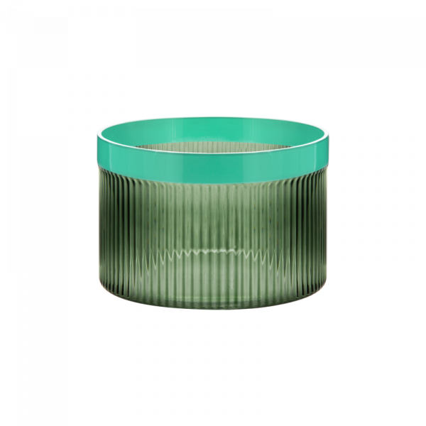 Remember Groove Glasschale green