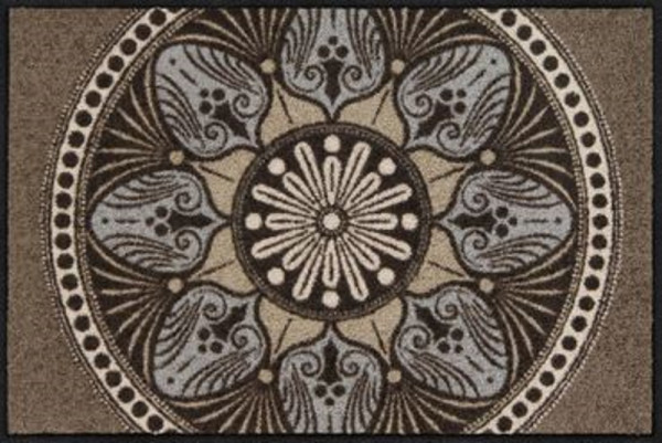 Efia Fußabstreifer Gabila Rissone Yara taupe 50x75cm